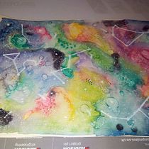 My project in Modern Watercolor Techniques course. Creativit, and Watercolor Painting project by Lizza Lane - 01.20.2021