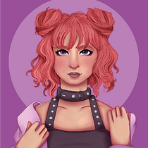 Meu projeto do curso: Retrato de personagens femininas com Procreate. Projekt z dziedziny Ilustracja c i frowa użytkownika Júlia Vicheti - 28.01.2021