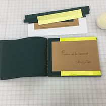 My project in Bookbinding of Your Artwork without Folds course. Projekt z dziedziny  Introligatorstwo użytkownika Dudley Zopp - 04.02.2021