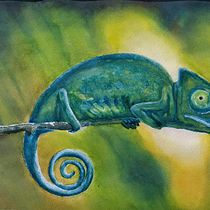 My project in Experimental Watercolor Techniques for Beginners course. Traditional illustration project by Zuzana Zachová - 01.20.2021