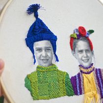 Stagioni di famiglia - Inverno. Embroider project by Daria Wieczorek - 01.20.2021
