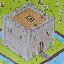 Finished Isometric Drawing Ein Projekt aus dem Bereich Artistische Zeichnung, Kinderillustration und Zeichnung von vomax2k - 20.01.2021