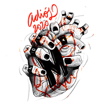 [2020: AÑO DE M]. Ilustração digital projeto de Richard Junior Farfán Vivar - 21.01.2021