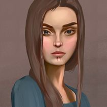 Mi Proyecto del curso: Principios de pintura digital para retratos. Un progetto di Illustrazione digitale di Mario Llanos - 21.01.2021