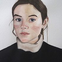 Mi Proyecto del curso: Retrato en acuarela a partir de una fotografía. Watercolor Painting project by ainasm - 01.21.2021