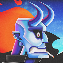 Mi Proyecto del curso: Ilustración geométrica con volumen. Un progetto di Design digitale e Illustrazione tradizionale di David Fierro - 21.01.2021