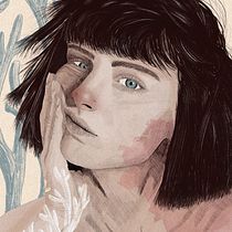 Mi Proyecto del curso: Retrato ilustrado con Procreate. Desenho artístico, Desenho de retrato, e Desenho digital projeto de Ana Amarante - 21.01.2021
