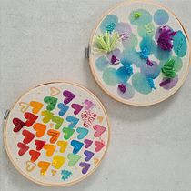 Mi Proyecto del curso: Técnicas básicas de bordado y acuarela. Arts, Crafts, Embroider, and Watercolor Painting project by Selene Medina - 01.21.2021
