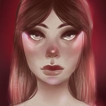 Meu projeto do curso: Retrato de personagens femininas com Procreate. Projekt z dziedziny  R i sunek użytkownika Mariana Senciani - 22.01.2021