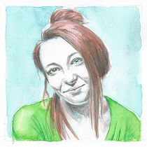 My project in Artistic Portrait with Watercolors course. Watercolor Painting project by IndigOlivia Jordan - 01.23.2021
