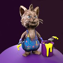 Mi Proyecto del curso: Creación de pelo 3D con XGen de Maya . 3D project by Juani Utrillas - 01.22.2021