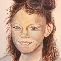 My project in Artistic Portrait with Watercolors course. Watercolor Painting project by Catarina Hjort Tlsto - 01.22.2021