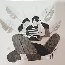 My project in Introduction to Illustration with India Ink course. Ilustração tradicional e Ilustração com tinta projeto de Dorothy Ng - 22.01.2021