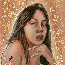 Mi Proyecto del curso: Retrato ilustrado con Procreate Kenny Acosta. Ilustração tradicional, Ilustração vetorial, Ilustração digital, e Desenho de retrato projeto de thekennyacosta - 22.01.2021