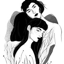 Mi Proyecto del curso: Técnicas de dibujo tradicional con Procreate. Portrait Drawing, Digital Drawing, Traditional illustration, and Digital Illustration project by Isis Rodriguez - 01.22.2021