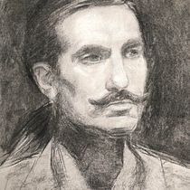 My project in Realistic Portraits Using Charcoal course. Portrait Drawing project by Ivannia Lazzaro - 01.22.2021