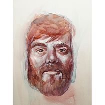 Mi Proyecto del curso: Retrato artístico en acuarela. Watercolor Painting project by Helena Carì - 01.22.2021