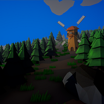 Project in Low Poly Set Modeling for Video Games course. 3D Modeling, and Game Design project by Zoltan Fabian - 01.22.2021