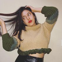 Mi Proyecto del curso: Crochet: crea prendas con una sola aguja. Crochê projeto de Andrea Sánchez - 23.01.2021
