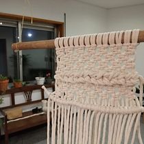 Mi Proyecto del curso: Macramé: nudos básicos y complejos . Een project van Macramé van Daniela Mesquita - 23.01.2021