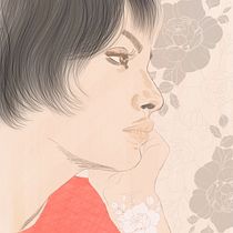My project in Illustrated Portraits with Procreate course.  projeto de sonialittlehouse - 23.01.2021