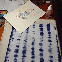 Meu projeto do curso: Introdução à técnica de tingimento shibori. Sewing, Creativit, DIY, Printing, Audiovisual Production, Fiber Arts, Color Theor, Textile D, and eing project by Lucas Oliveira - 01.23.2021