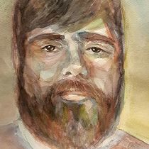 Mi Proyecto del curso: Retrato artístico en acuarela. Traditional illustration project by mariarosacuenca - 01.24.2021