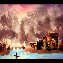 Concept art: Río Atrato. Design project by Mateo Talero - 01.24.2021