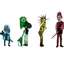 My project in Illustrated Characters Factory course. Traditional illustration project by nkbrek - 01.24.2021
