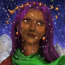 Christmas card 2020 aka My final course project . Digital Painting project by jfellinger - 12.20.2020