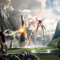 Matte Painting: War of the Worlds . Matte Painting, Fine-Art Photograph, and Photomontage project by Henrique Malikoski - 01.27.2021