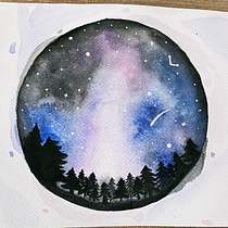 Mi Proyecto del curso: Técnicas modernas de acuarela. Un progetto di Pittura ad acquerello di Sandra Morales - 24.01.2021