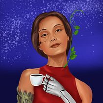 My project in Digital Fantasy Portraits with Photoshop course. Digital Painting project by Yaroslav Badradinov - 01.24.2021