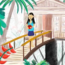 My project in Illustration and GIF Creation on Procreate course. 2D Animation project by frayedflute - 01.24.2021