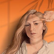 My first project with Procreate. Ilustração digital projeto de azalia_pontyjska - 24.01.2021