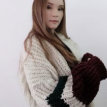 Mi Proyecto del curso: Crochet: crea prendas con una sola aguja. Crochê projeto de Lina María - 25.01.2021
