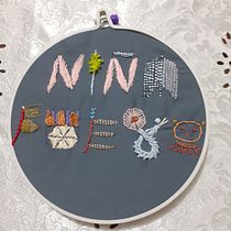 Mi Proyecto del curso: Introducción al bordado en relieve. Projekt z dziedziny Craft,  Haft, Kreat i wność użytkownika Rusia Candelario Murillo - 25.01.2021