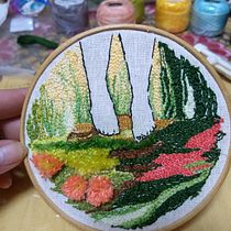 Mi Proyecto del curso: Introducción al bordado con aguja mágica. Embroider project by Soren Gq - 01.25.2021