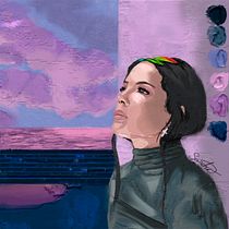 Mi Proyecto del curso: Retratos pictóricos con técnicas digitales. Un progetto di Disegno di ritratti e Disegno digitale di samlizeth - 25.01.2021