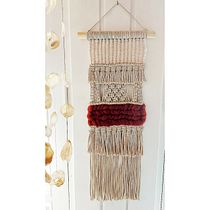 Mi Proyecto del curso: Introducción al macramé: creación de un tapiz decorativo. Un projet de Art textile de supernova_ - 24.01.2021
