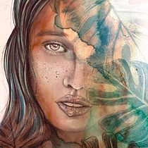 Mi Proyecto del curso: Retrato ilustrado con Procreate. Design gráfico projeto de Susan SusInk - 25.01.2021