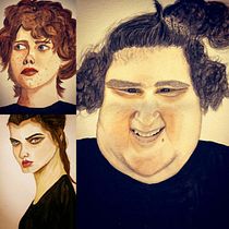 Mi Proyecto del curso: Retrato en acuarela a partir de una fotografía. Portrait Drawing project by d1anavilalba - 01.25.2021