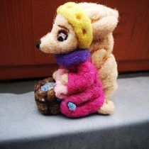 Mein Kursprojekt: Schöpfung eines Art Toys: die Neetle Felting Technik. Character Design, Arts, Crafts, To, Design, and Fiber Arts project by janinesand - 02.17.2021