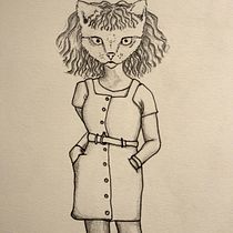 Fabiola. Traditional illustration project by fabivives - 01.25.2021