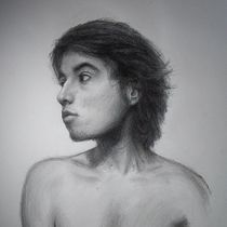 Mi Proyecto del curso: Retrato realista con lápiz de grafito. Pencil Drawing, and Portrait Drawing project by Marce franco - 01.25.2021