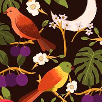 Ilustração flat com Photoshop. Traditional illustration project by Felipe Bruno - 01.25.2021