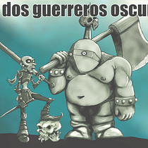Los Dos Guerreros Oscuros. Traditional illustration project by Luis Alberto Sara Olavegoya - 02.02.2021