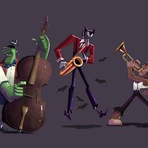 Meu projeto do curso: Fábrica de personagens ilustrados. Concept Art, Drawing, Digital Drawing, Character Design, Traditional illustration, Digital Illustration, and Digital Painting project by Rafael Bezerra - 01.26.2021