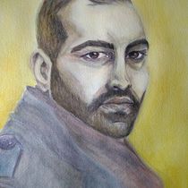 My project in Artistic Portrait with Watercolors course. Watercolor Painting project by Ilaria Frongia - 01.27.2021