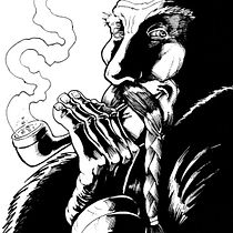 My project in Inking Techniques for Comics and Illustration course. Comic project by Alexandre Xanditz - 01.27.2021